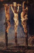 RUBENS, Pieter Pauwel The Three Crosses Spain oil painting artist